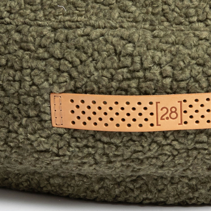 Fulvio Boucle Wool Round Dog Bed