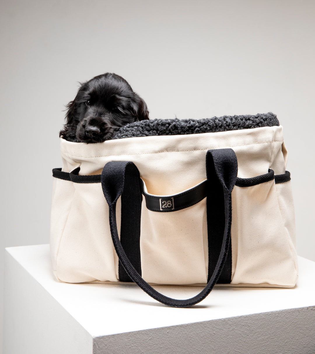 Diane - Cotton tote dog bag