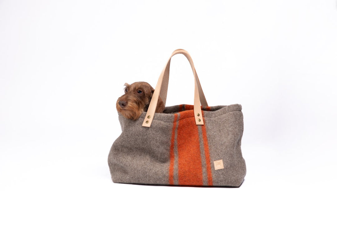 Inge Recycled Wool Dog Bag