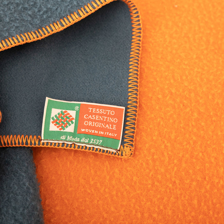 Ansel Casentino Wool Dog Blanket Orange
