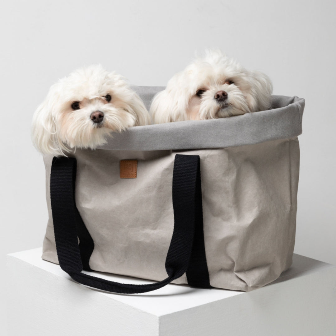 Dorothea Paper Dog Bag With Canvas Lining