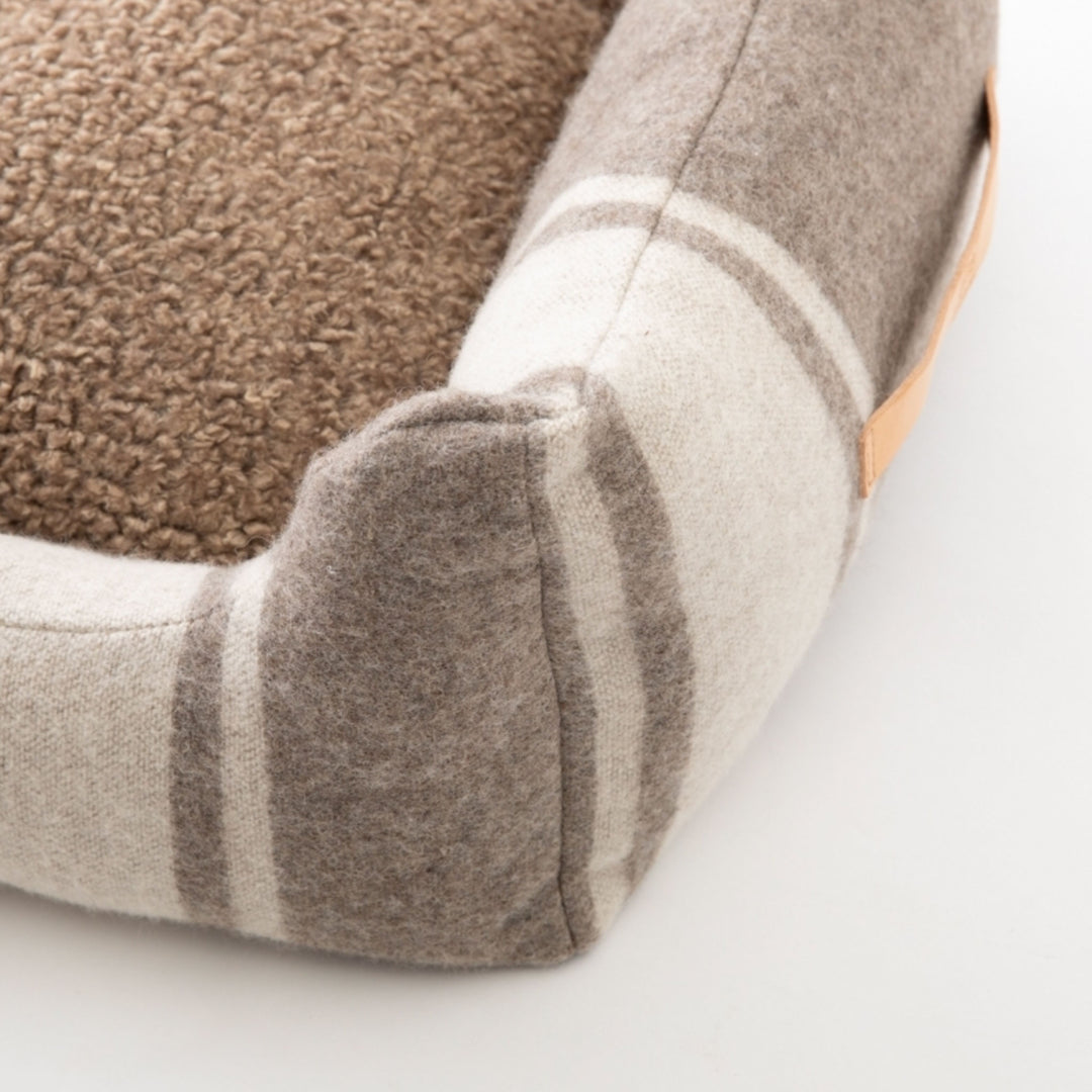 Henri Recycled Wool Dog Bed